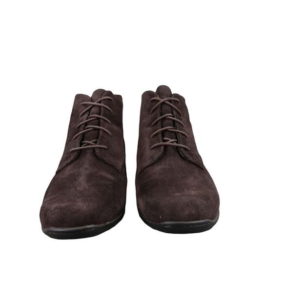 Clarks Shoes Womens 7.5 Bootie Fashion Desert Chukka Leather Lace Up Active Air - Picture 3 of 15